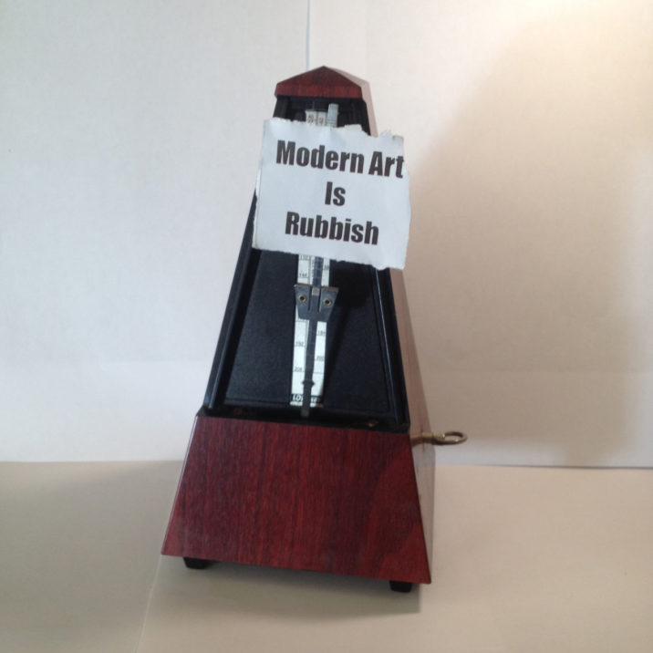 Modern Art is Rubbish Metronome